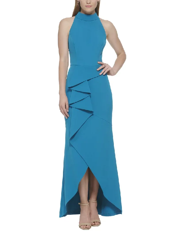 Vince Camuto Laguna Crepe Maxi Dress Stylish Longline Maxi Dress