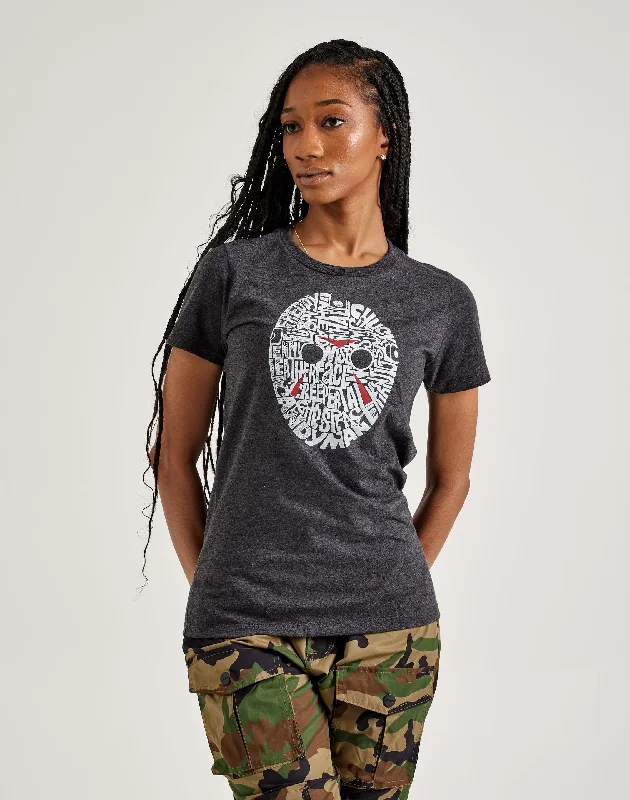 LA Pop Art Word Art Slasher Movie Villains Tee Modern Contemporary Chic