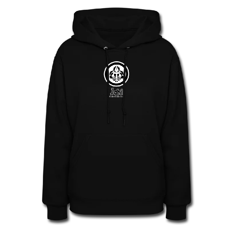 Jahi Collab Collection Women Hoodie - W125 Hoodie with Sequins Glamorous Eye-catching