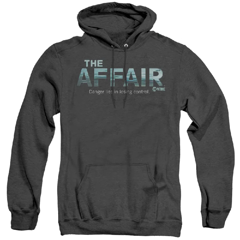 Affair, The Ocean Logo - Heather Pullover Hoodie