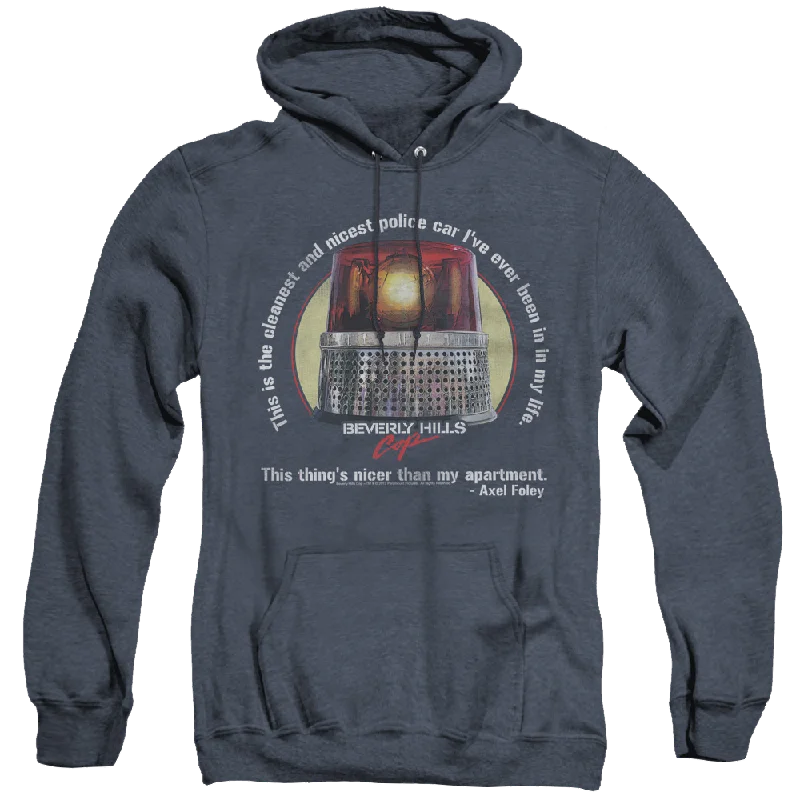 Beverly Hills Cop Nicest Police Car - Heather Pullover Hoodie