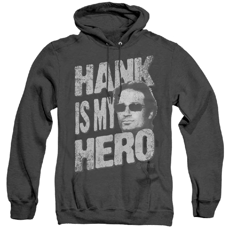 Californication Hank Is My Hero - Heather Pullover Hoodie