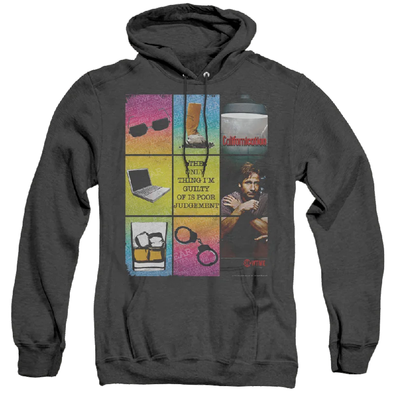 Californication Poor Judgement - Heather Pullover Hoodie