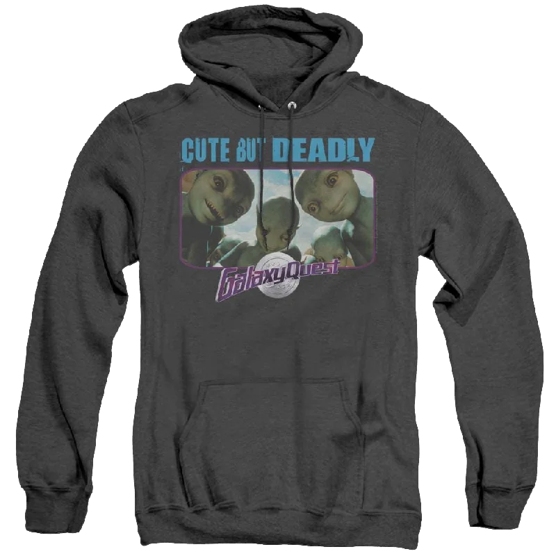 Galaxy Quest Cute But Deadly - Heather Pullover Hoodie