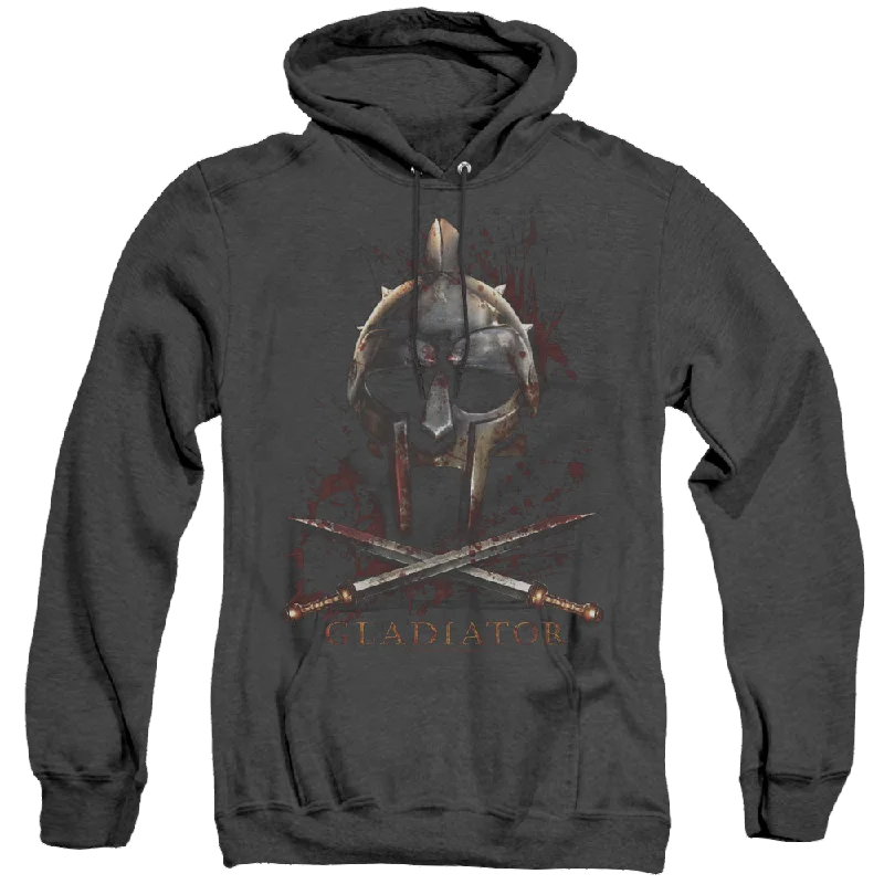 Gladiator Helmet - Heather Pullover Hoodie