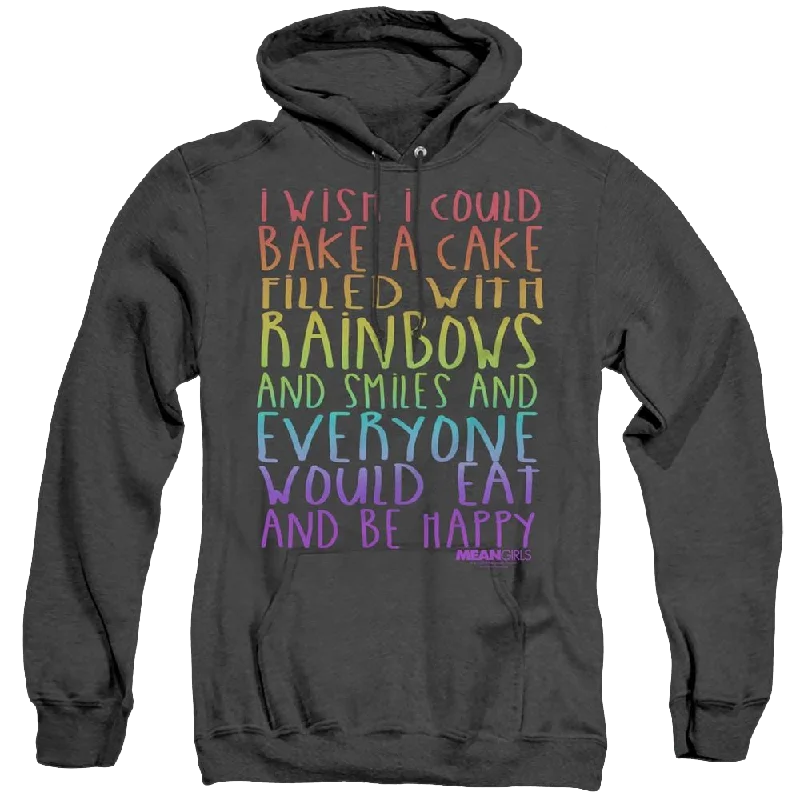 Mean Girls Rainbows And Cake - Heather Pullover Hoodie