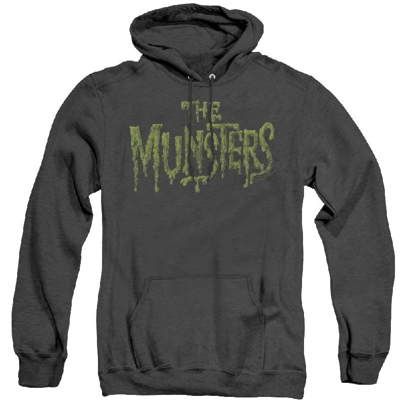 Munsters, The Distress Logo - Heather Pullover Hoodie