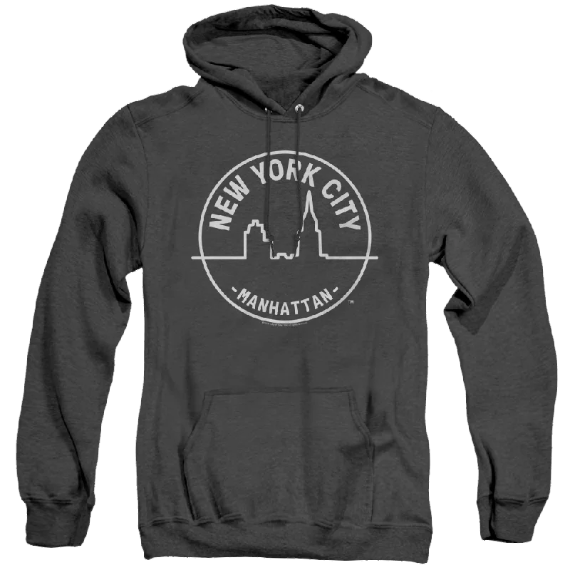 Nyc See Nyc Manhattan - Heather Pullover Hoodie