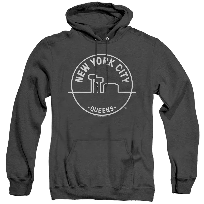 Nyc See Nyc Queens - Heather Pullover Hoodie