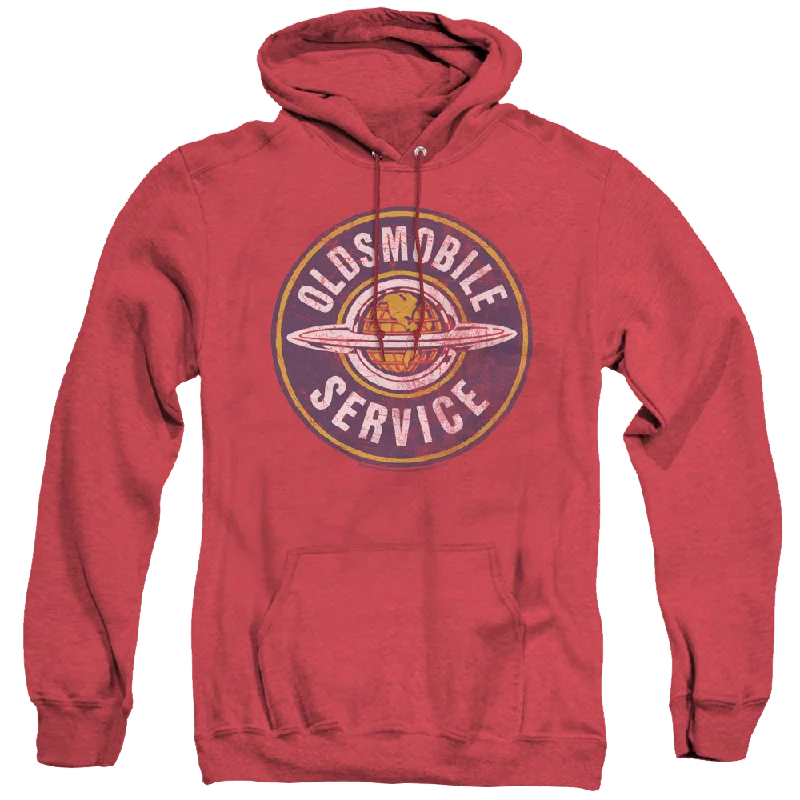 Oldsmobile Vintage Service - Heather Pullover Hoodie