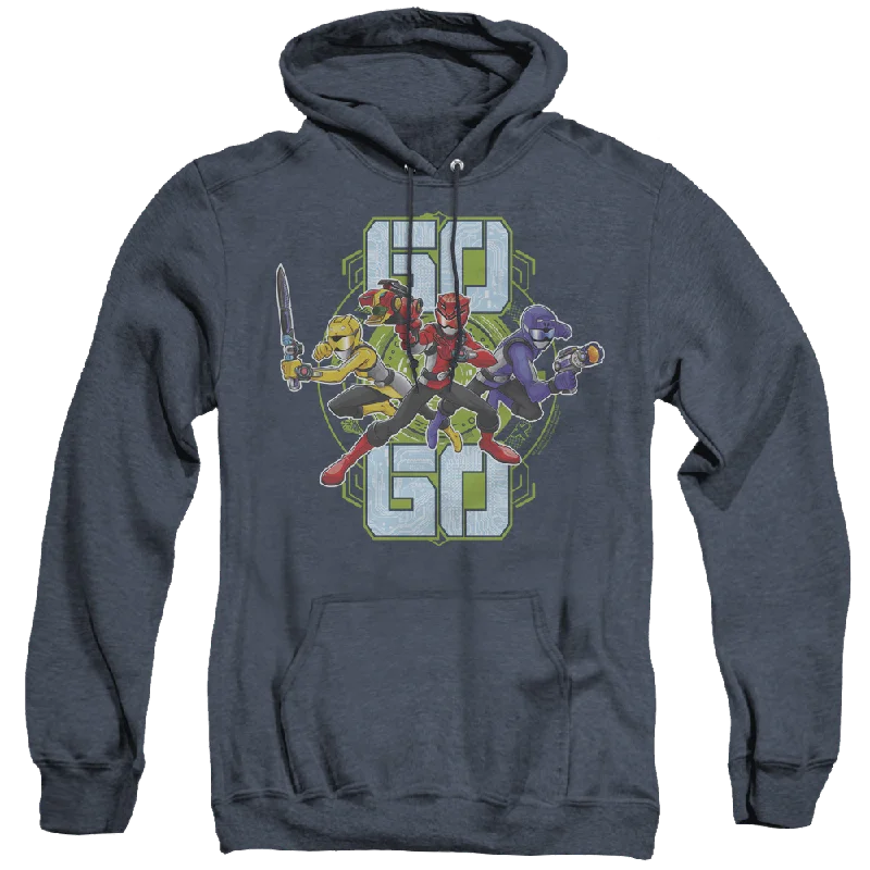 Power Rangers Go Go - Heather Pullover Hoodie