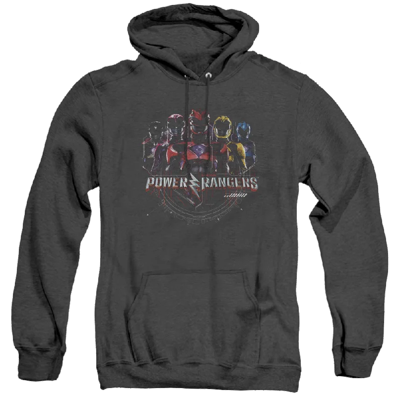 Power Rangers Movie Ranger Circuitry - Heather Pullover Hoodie