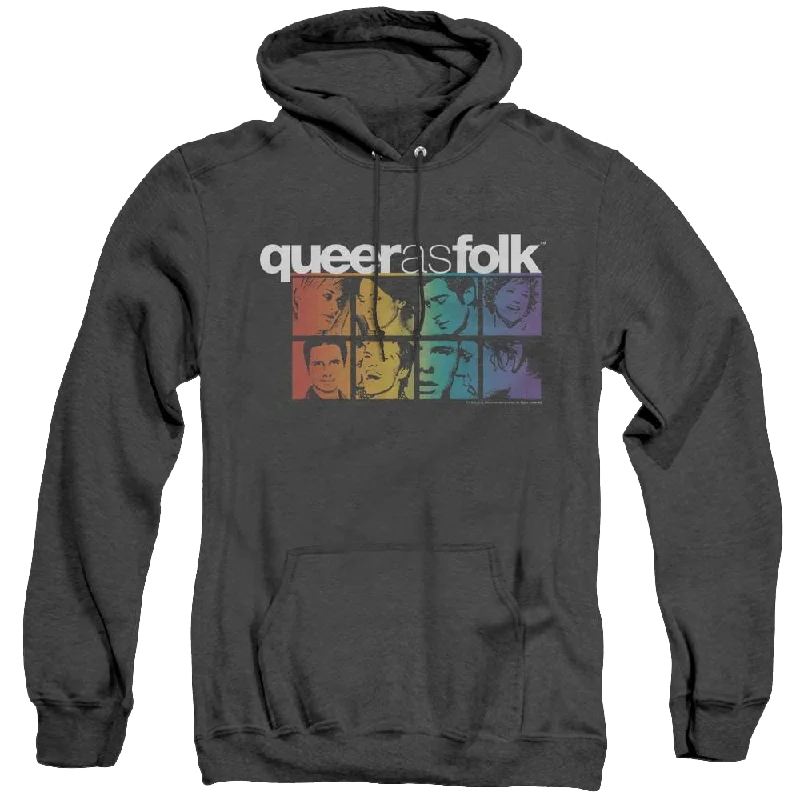 Queer As Folk Cast - Heather Pullover Hoodie