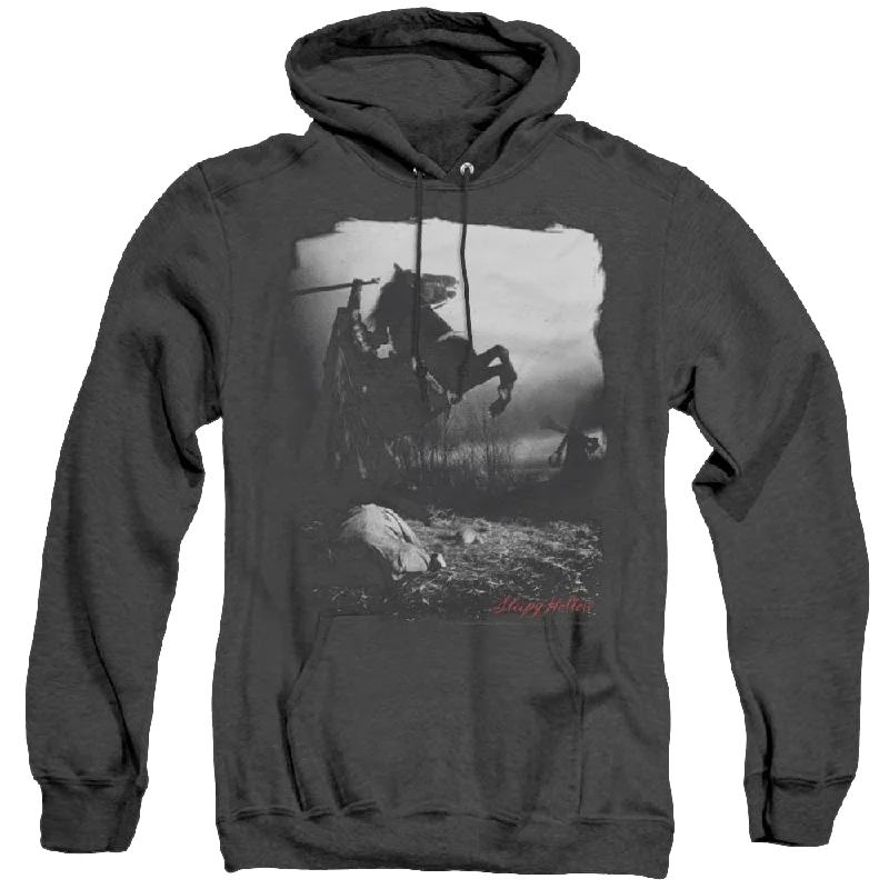 Sleepy Hollow Foggy Night - Heather Pullover Hoodie