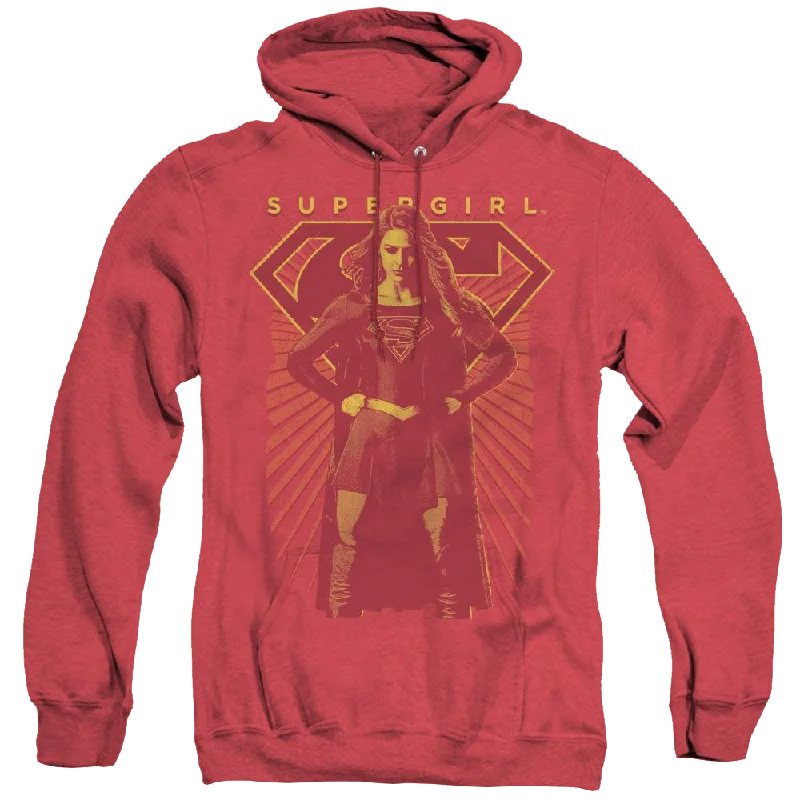 Supergirl (Tv Series) Ready Set - Heather Pullover Hoodie