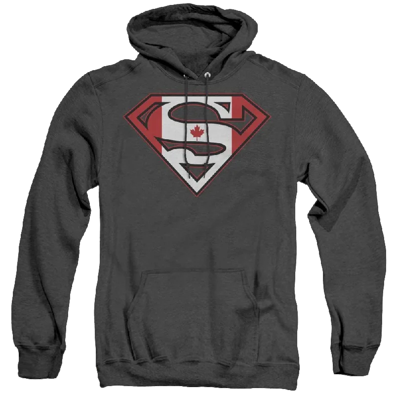 Superman Canadian Shield - Heather Pullover Hoodie