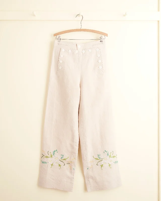 Meadow Daisy Trousers - 29 Trousers Spring Floral