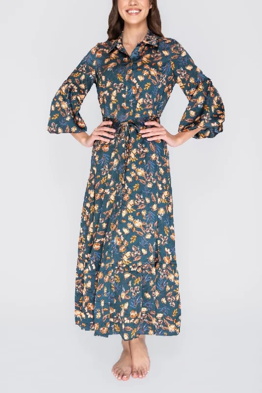 ALICE DRESS (FOREST GREEN)