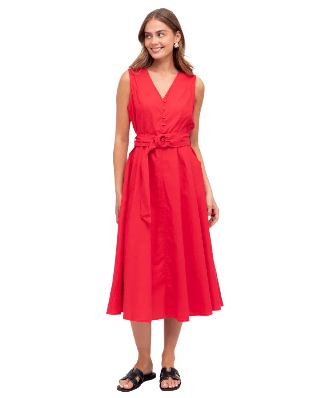 Jamilia Dress Red